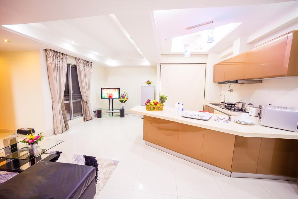 Nascent Gardenia Luxury Suites داكا الغرفة الصورة